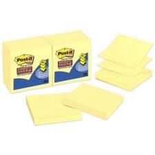Post-it Pop-up Super Sticky Notes Refill - 3'' x 3'' - Canary Yellow - 6 / Pack