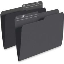 Pendaflex Single Top Vertical Black File Folder - Letter Size - 100 / Box