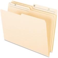 Pendaflex Reversible File Folder - Legal - 13.5 pt. Folder Thickness - Kraft - Recycled