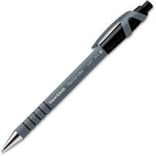 Paper Mate Flexgrip Ultra Ballpoint Pen - Black Alcohol Based Ink, Refillable, 1 Dozen