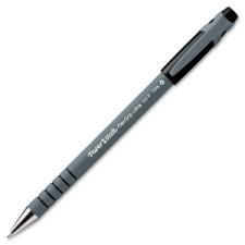 Paper Mate Flexgrip Ultra Pen - Fine Point, Black Ink, Black Barrel, 1 Each