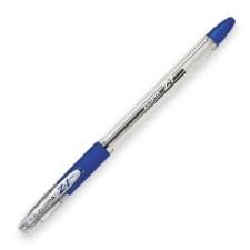 Zebra Pen Z-1 Ballpoint Pen - 0.7 mm Pen Point Size - Blue Ink - Clear Barrel - 1 Each Each