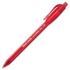Paper Mate Comfortmate Retractable Ballpoint Pen - Medium Pen Point Type - Red Ink - 1 Dozen