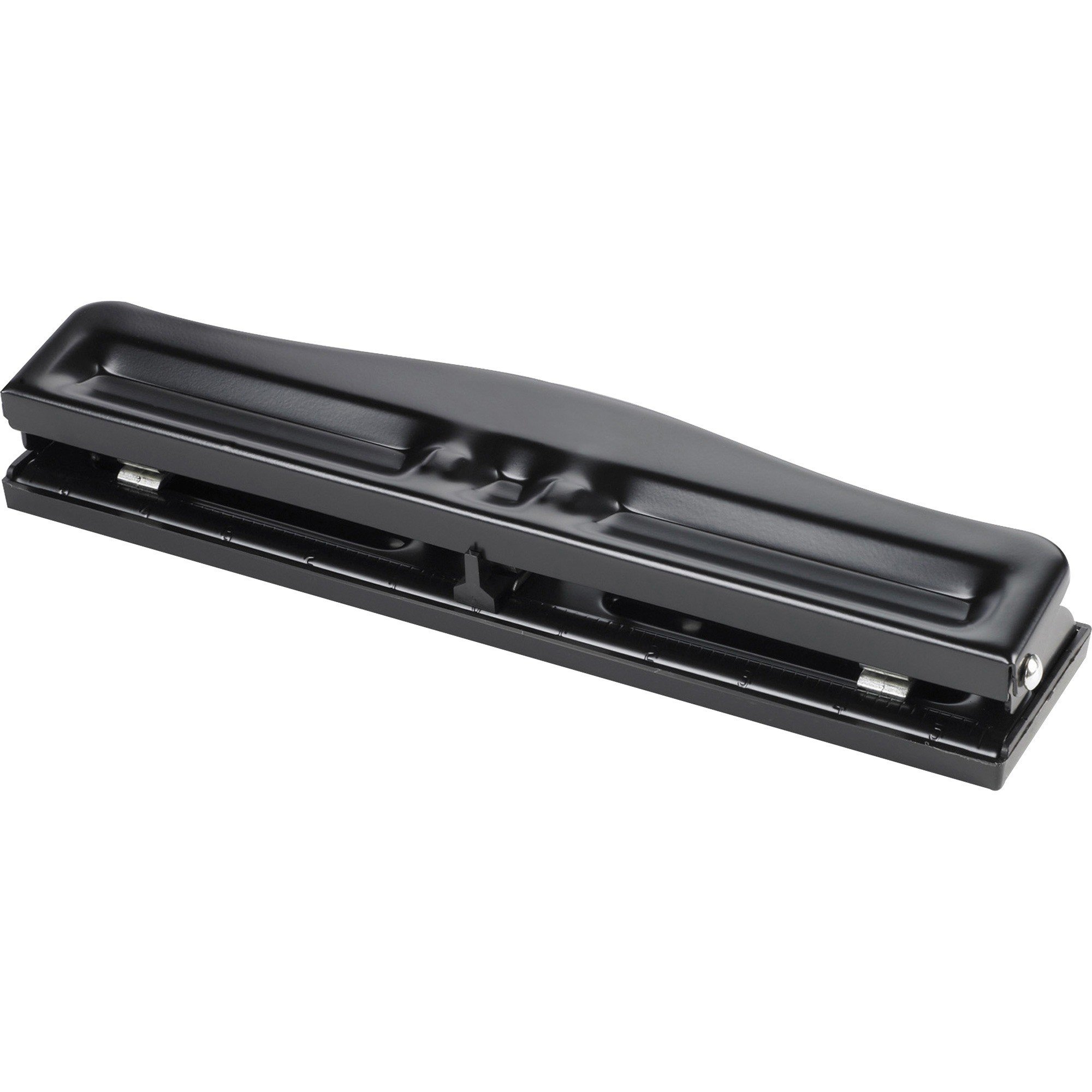 Business Source 3-Hole Adjustable Paper Punch