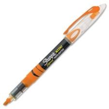 Sharpie Accent Pen-Style Liquid Highlighter - Micro Marker Point Type - Chisel Marker Point Style - Fluorescent Orange Pigment-based Ink - 1 / Each