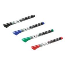 Quartet EnduraGlide Dry Erase Marker - Fine Marker Point Type - Red, Green, Blue, Black Ink - 4 / Pack
