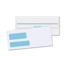 Business Source #9 Double Window Self Seal Invoice Envelopes - 500/Box