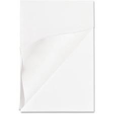 Business Source Plain Memorandum Pad - 100 Sheets - Plain - Glue - 16 lb Basis Weight - 4'' (101.6 mm) x 6'' (152.4 mm) - White Paper - 1Dozen
