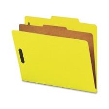 Nature Saver Colored Classification Folder - Letter - 8 1/2'' Sheet Size - 2'' Expansion - 2'' (50.8 mm) Fastener Capacity for Folder - Top Tab Location - 1 Divider(s) - 25 pt. Folder Thickne