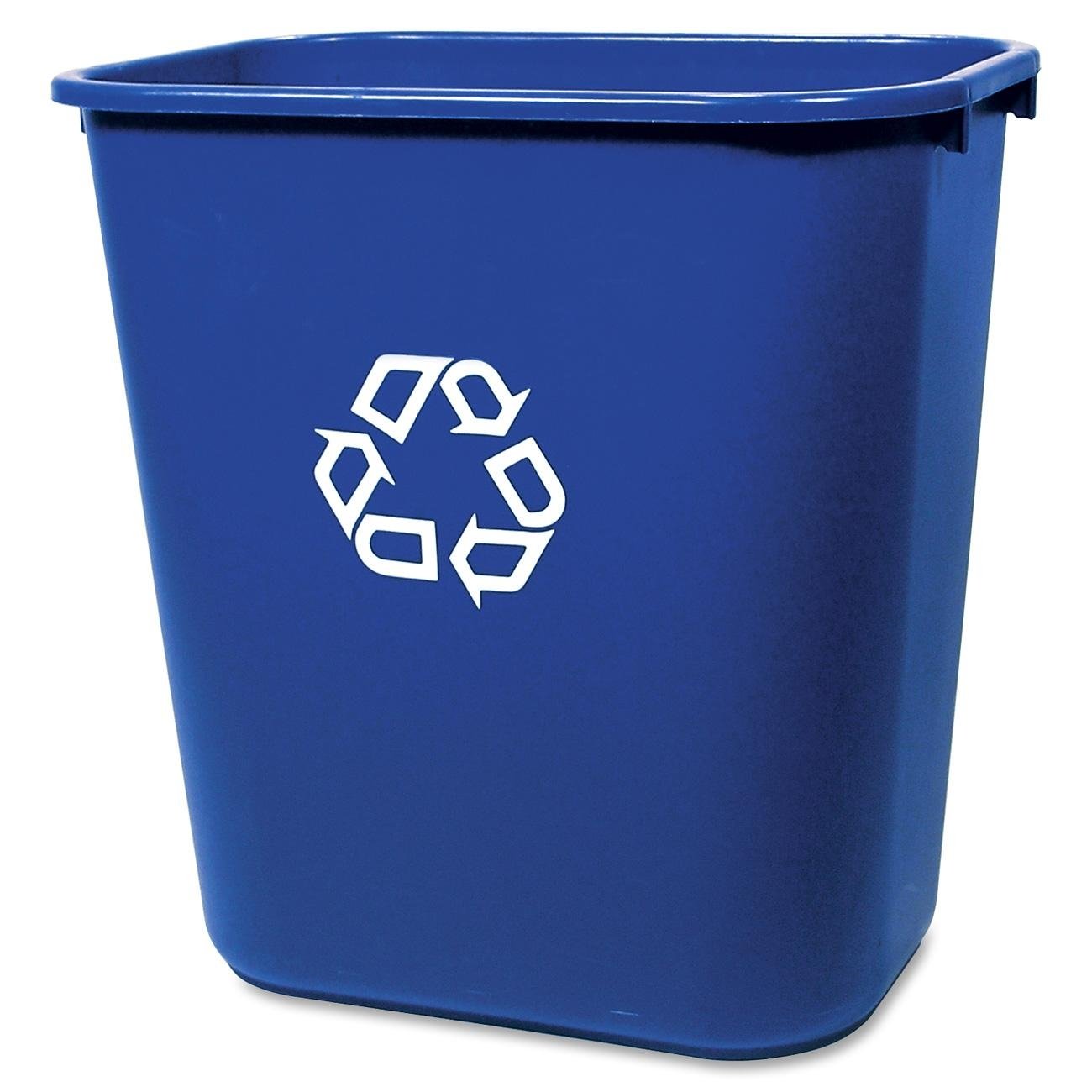 Rubbermaid 2956-73 Deskside Recycling Container Bin