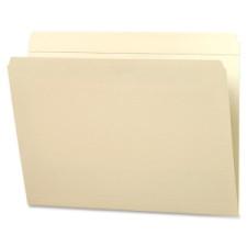 Sparco Straight-cut File Folder - Letter - 8 1/2'' x 11'' Sheet Size - 3/4'' Expansion - 1/2 Tab Cut - 11 pt. Folder Thickness - Manila - Manila - Recycled - 100 / Box