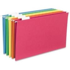 Sparco Hanging Folder - Legal - 8 1/2'' x 14'' Sheet Size - 1/5 Tab Cut - Top Tab Location - Assorted - 25 / Box