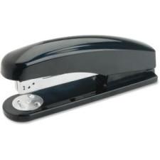 Business Source Desktop Stapler - 20 Sheets Capacity - 210 Staple Capacity - Full Strip - 1/4'' Staple Size - Black