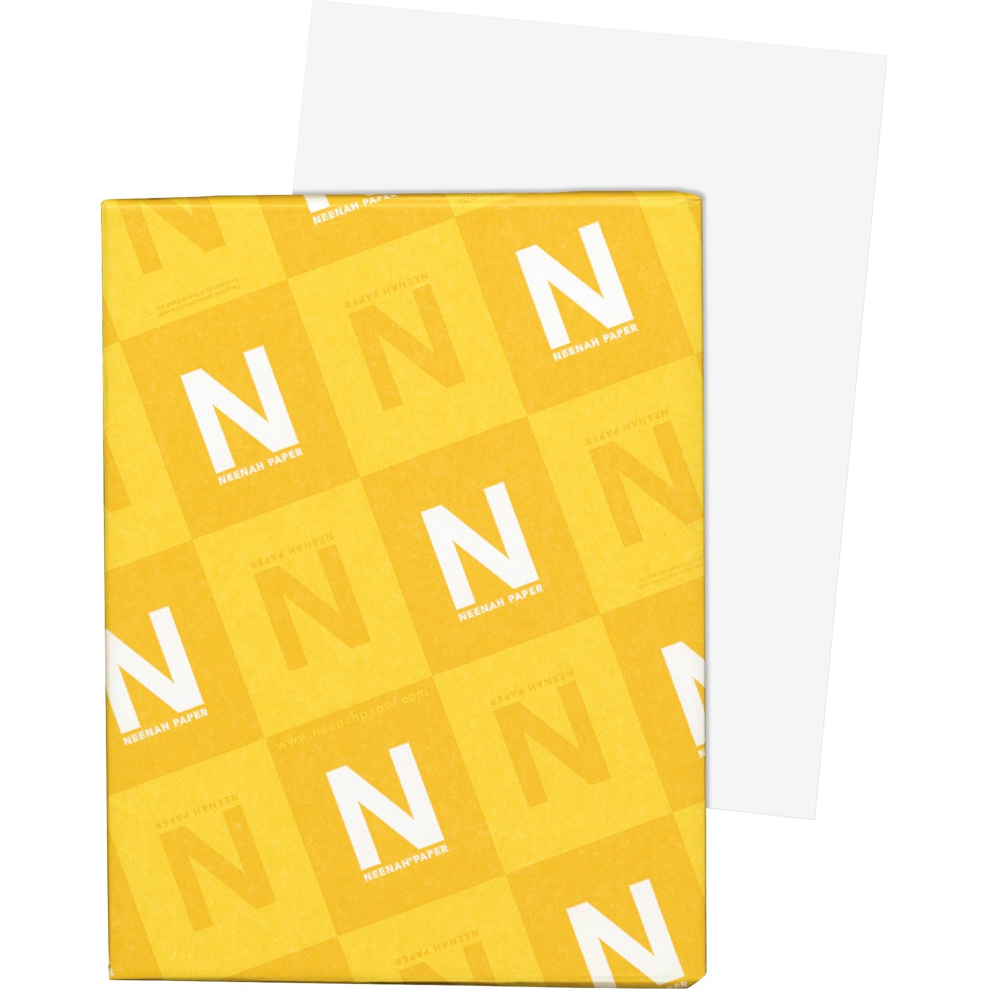 Card Stock 8.5 x 11 - 110 Ibs - Recycled - 30% Recycled Content - Smooth - 94 Brightness , White- 250/Pack
