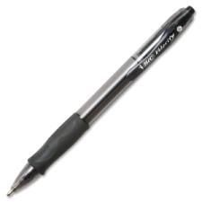 BIC Velocity Easy-Glide System Ballpoint Pen - Bold Pen Point Type - 1.6 mm Pen Point Size - Point Pen Point Style - Refillable - Black Ink - Black Barrel - 1 Dozen