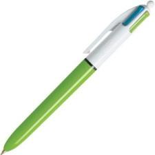 BIC 4-colors-in-One Multifunction Ball Pen - Medium Pen Point Type - 1 mm Pen Point Size - Pink, Purple, Turquoise, Green Ink - Lime Green Barrel - 1 Each