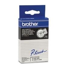 Brother P-Touch TC Laminated Tape - 15/32'' Width x 24 3/5 ft Length - Clear - 1 Each