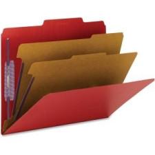 Smead SafeSHIELD Colored Classification Folder - Letter - 8 1/2'' x 11'' Sheet Size - 2'' Expansion - 2 Fastener(s) - 2/5 Tab Cut - Right of Center Tab Location - 2 Divider(s) - 23 pt. Folder