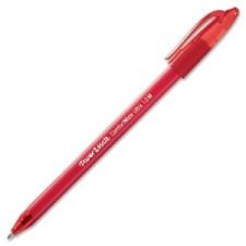 Paper Mate Comfortmate Ballpoint Pen - Medium Pen Point Type - Red Ink - Red Barrel - 1 Dozen