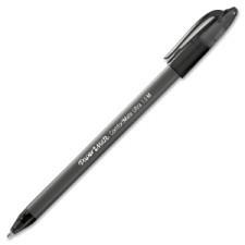 Paper Mate Comfortmate Ballpoint Pen - Medium Pen Point Type - Black Ink - Black Barrel - 1 Dozen