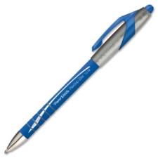 Paper Mate Flexgrip Elite Ballpoint Retractable Pen - Medium Pen Point Type - Refillable - Blue Ink - Blue Barrel - Each