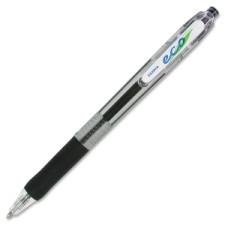 Zebra Pen Jimnie Clip ECO Ballpoint Black Pen - Medium Pen Point Type - 1 mm Pen Point Size - Refillable - Black Ink - Smoke Barrel - 1 Dozen