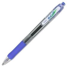 Zebra Pen Jimnie Clip ECO Ballpoint Blue Pen - Medium Pen Point Type - 1 mm Pen Point Size - Refillable - Blue Ink - Smoke Barrel - 1 Dozen