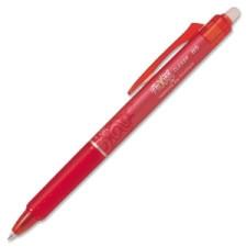 FriXion Retract Clicker Erasable Gel Ball Pen - 0.5 mm Pen Point Size - Cone Pen Point Style - Red Gel-based Ink - 1 Each
