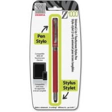 Zebra Pen Z-1000 Ballpoint/Stylus Combo Pen - Medium Pen Point Type - 1 mm Pen Point Size - Refillable - Black Ink - Metal Barrel - 1 Each