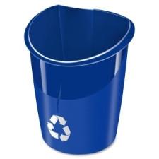 Ellypse Linkable Recycling Bin - 30 L Capacity - Polypropylene - Blue