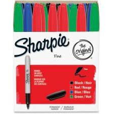 Sharpie Pen-style Permanent Markers - Fine Marker Point Type - Assorted Alcohol Based Ink