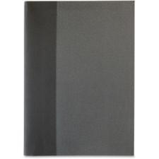 Sparco Flexiback Notebook - Plain - Cream Paper - Black, Gray Cover - 1 Each
