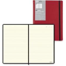 Blueline Letts Noteletts Mode - 192 Pages - Printed - Perfect Bound - Medium Ruled - Cream Paper - Red Cover - 1 Each