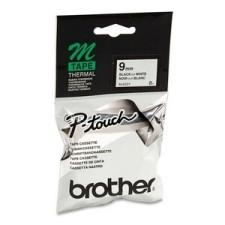 Brother Non-Laminated Label Tape - 23/64'' Length - Direct Thermal - White - 1 Each