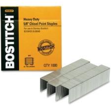 Bostitch Heavy-duty Premium Staples - 5/8'' Leg - 1/2'' Crown - 130 Capacity - Chisel Point - 1000 / Box