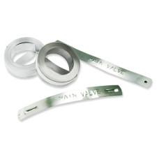 Dymo 1/2'' Aluminum Tape - 1/2'' Width x 16 ft Length - Silver - Aluminum - 1 Each