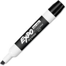 Expo Dry Erase Chisel Point Markers - Chisel Marker Point Style - Black Ink/