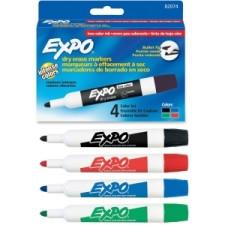 Expo Dry Erase Markers - Bullet Marker Point Style - Assorted Ink - 4 / Set