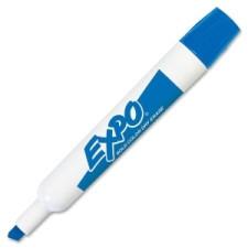 Expo Dry Erase Marker - Bold Marker Point Type - Chisel Marker Point Style - Blue Ink/