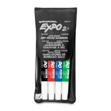 Expo Fine Point Marker - Fine Marker Point Type - Assorted Ink - 4 / Set