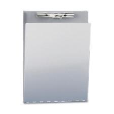 Saunders Clipboard with Writing Plate - 0.50'' Clip Capacity - 8.50'' x 12'' - Spring Clip - Aluminum