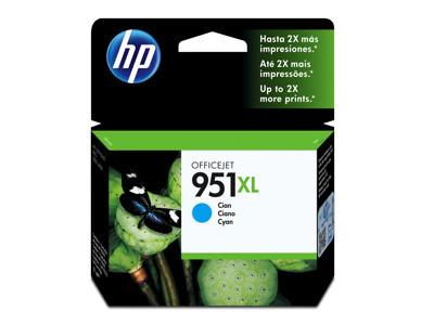 HP 951XL - Cyan Ink Cartridge - Original (CN046AC)