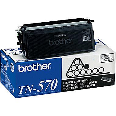 Brother Original Black Toner Cartridge, High Yield (TN570)