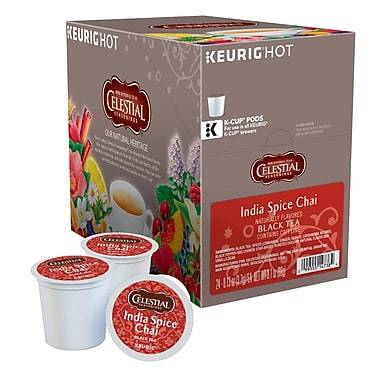 Celestial Seasonings® Spice India Chai Tea K-Cup® Pods (24 Pack)