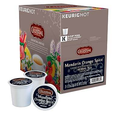 Celestial Seasonings® Mandarin Orange Spice Tea K-Cup® Pods (24 Pack)