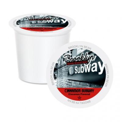 Brooklyn Bean Cinnamon Subway Single Serve Coffee Cups (24 Pack)