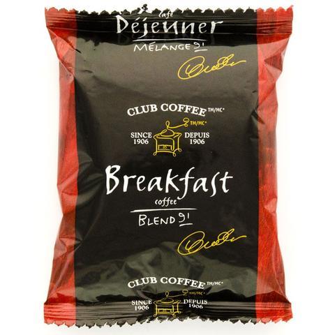 Club Coffee Breakfast Blend Ground Coffee (42 packs x 1.75 oz)