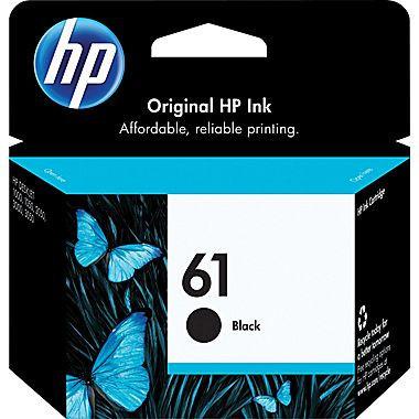 HP 61 - Black - Original Ink Cartridge (CH561WC)