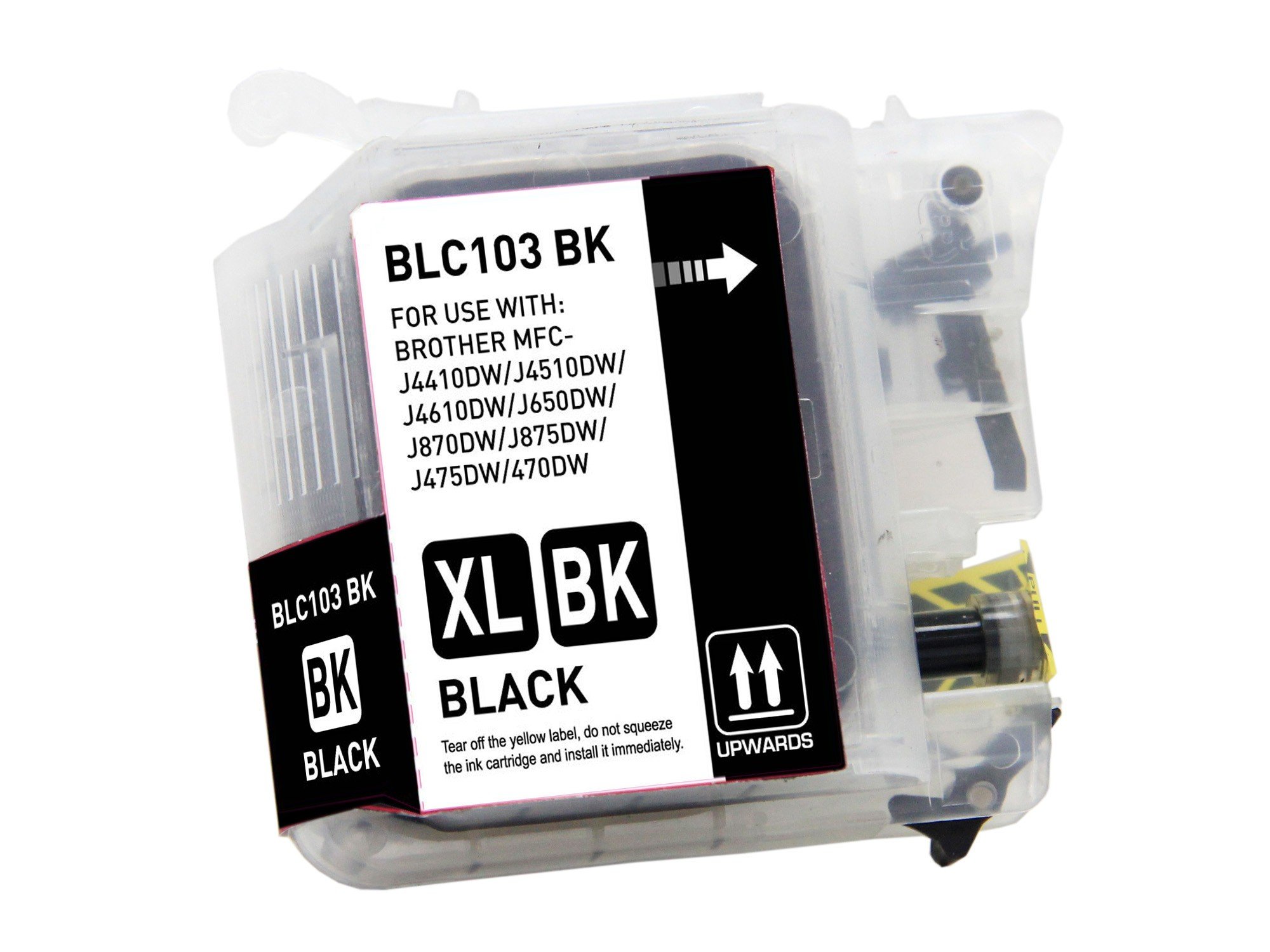 Premium New Compatible Black Ink Cartridge for Brother LC103BK