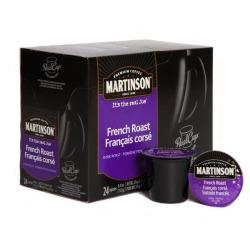 Martinson Coffee French Roast Single Serve Coffee (24 Pack)